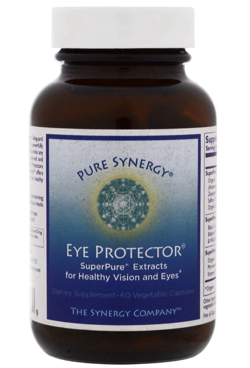 PURE SYNERGY Eye Protector Astaxanthin Lutein Zeaxanthin 60ct Supplement 10/28