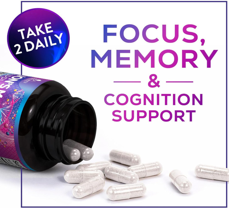 Lions Mane Mushroom Capsules 10,000Mg – Lion’S Mane Supplement Capsules for Memo