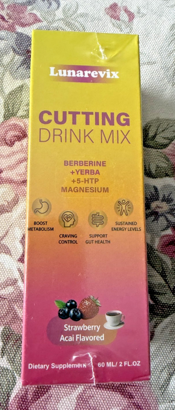 New Cutting Drink Mix Liquid Drops – 2 OZ | Support Energy, Satiety & Gut Health