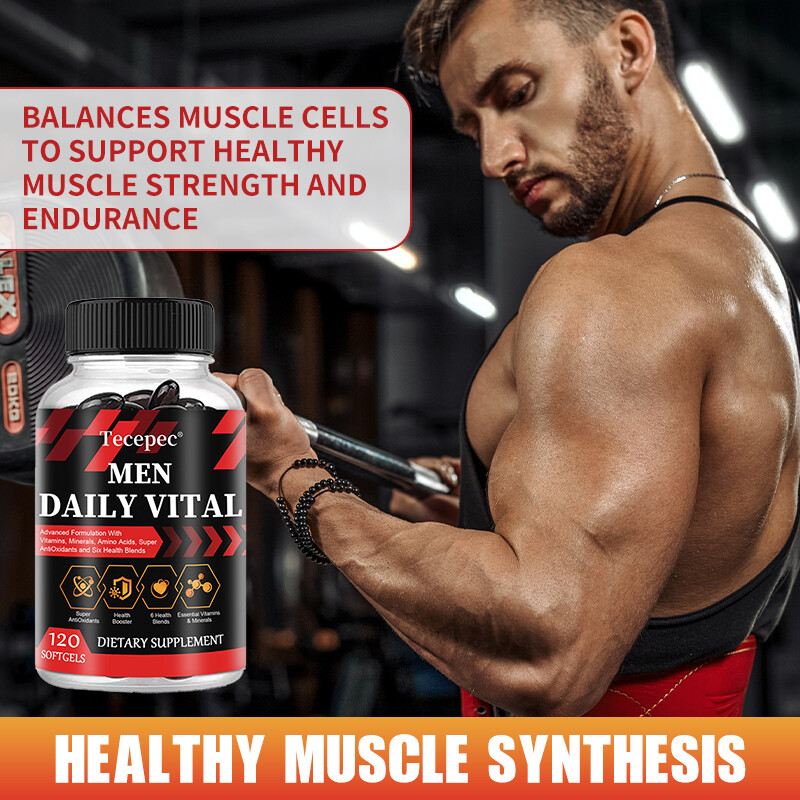 Multivitamin for Men, Multivitamin/Multimineral Supplement with Vitamin