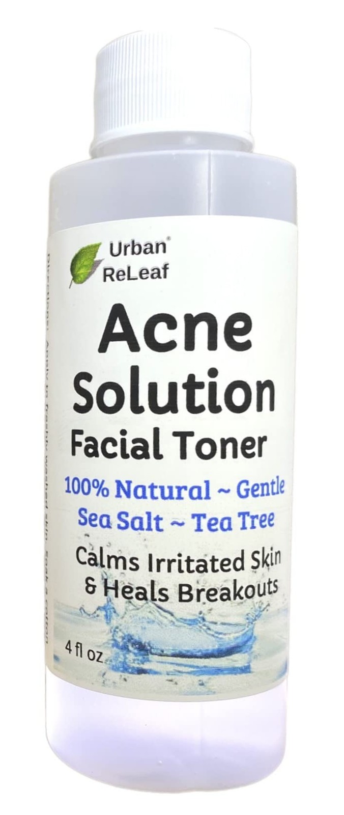 Urban ReLeaf Acne Solution Facial Toner! Sea Salt & Tea Tree. Soothe Skin, Ca…