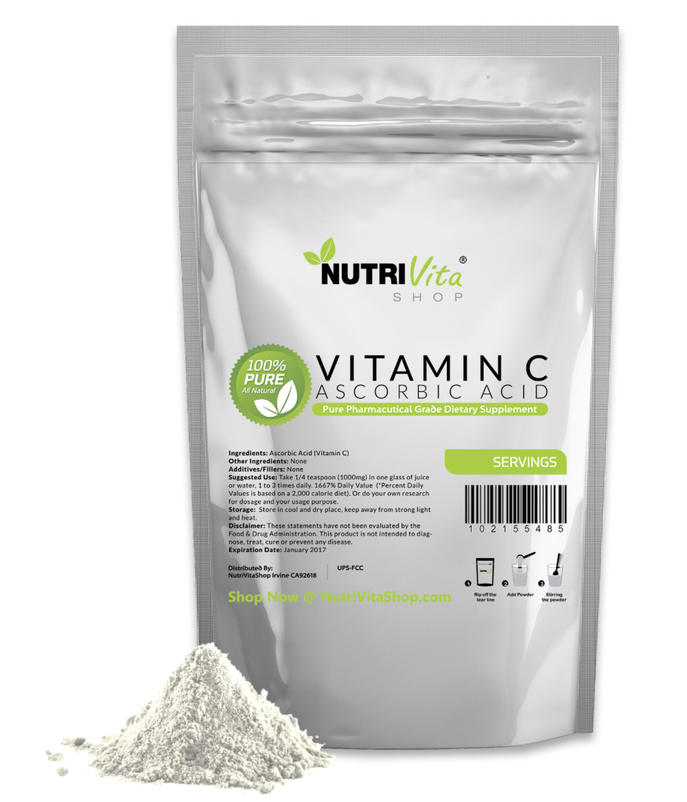 8.8 oz (250g) 100% PURE Ascorbic Acid Vitamin C Powder US Pharmaceutical Grade