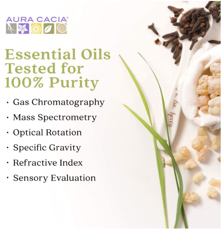 Aura Cacia Indian Sandalwood in Jojoba Essential Oils 0.5 fl oz