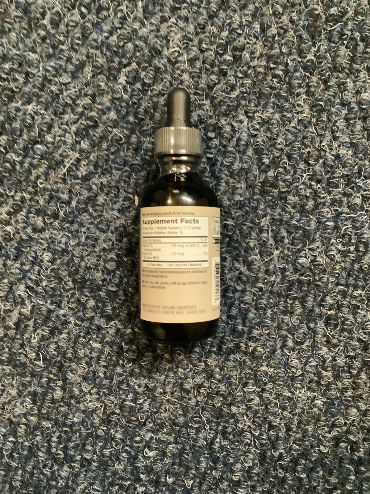 Everyday Liquid Sunshine with Vitamin D3 & K2 Drops