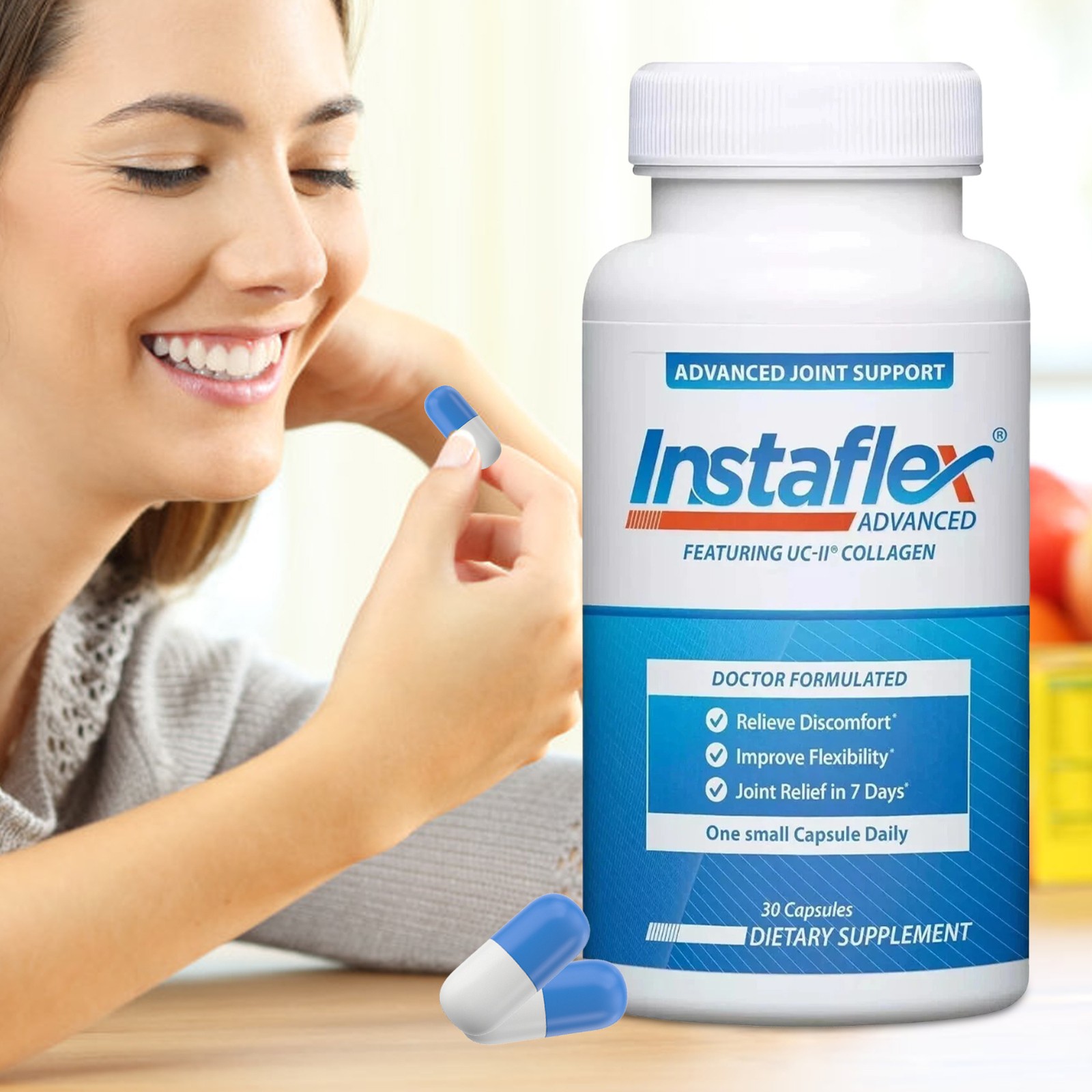Instaflex Advanced Joint Relief Supplement – 30 Capsules