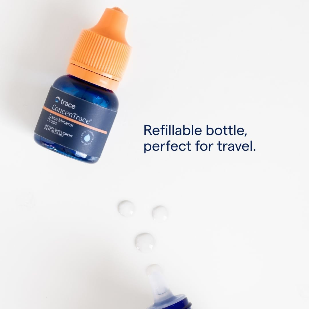 ConcenTrace Trace Mineral Drops, Hydration & Electrolytes, 0.5 fl oz