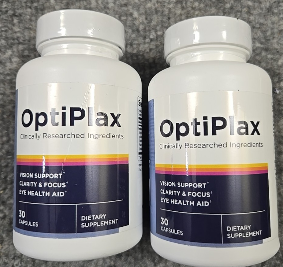 OptiPlax Eye Supplement, Capsules for Healthy Vision – 2 Pack 60 Capsules