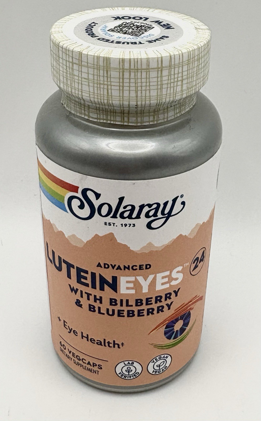Solaray Lutein Eyes Advanced 24 mg 30 VegCaps Exp 6/2029 Free Shipping!