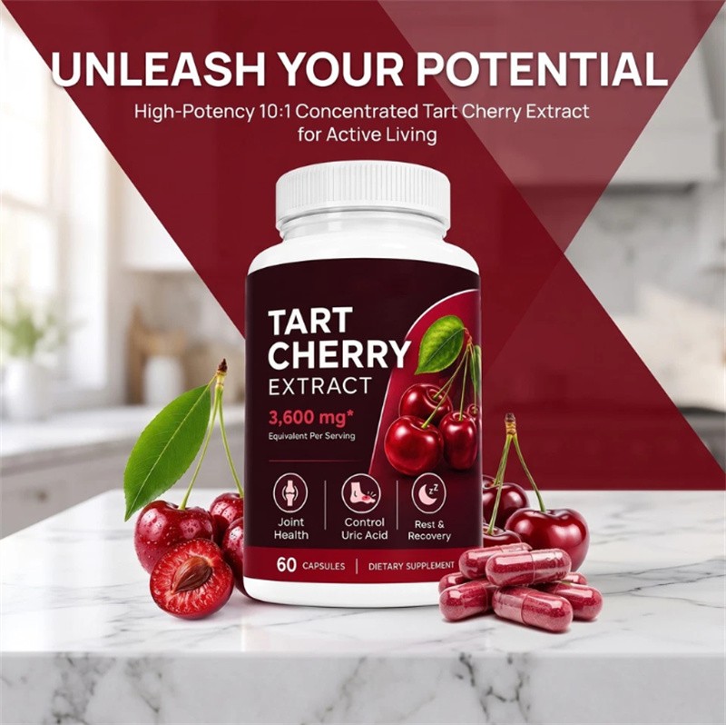 Good Grove Tart Cherry Extract,Goodgrove Tart Cherry Cold Extracted,60 Capsules