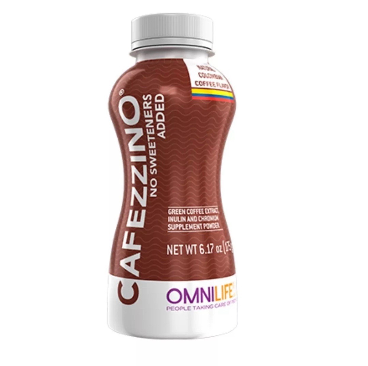 Cafezzino Bottle-Colombian Coffee Flavor | Unsweetened -NET WT 6.17oz (175g)