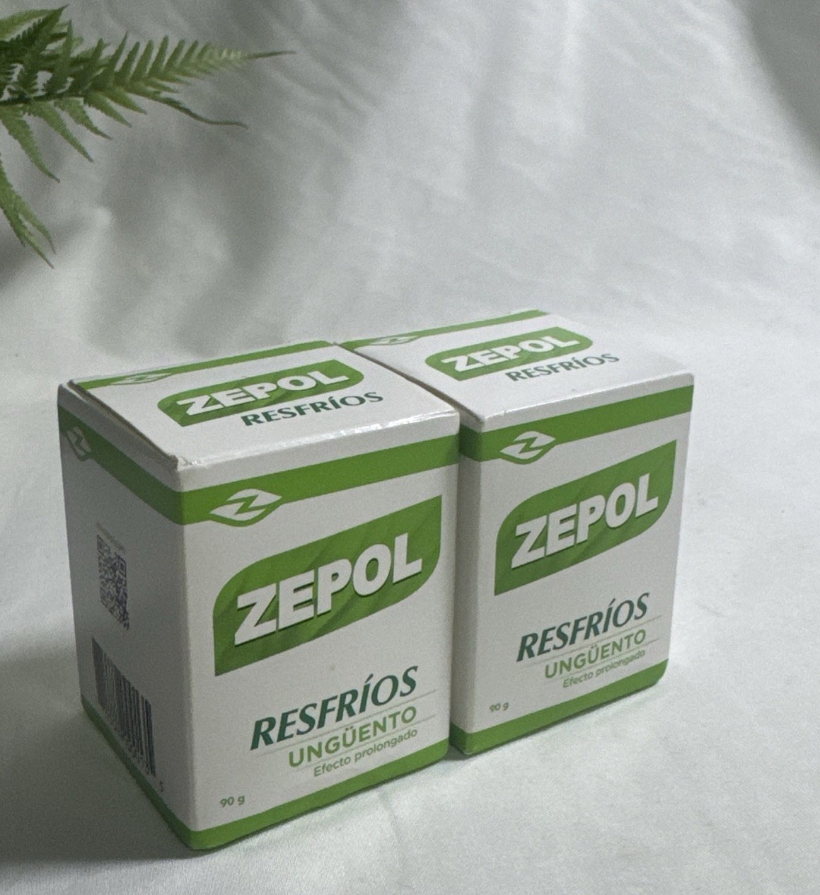 Zepol Topical Resfríos Ungüento. (Set OF 2)90g