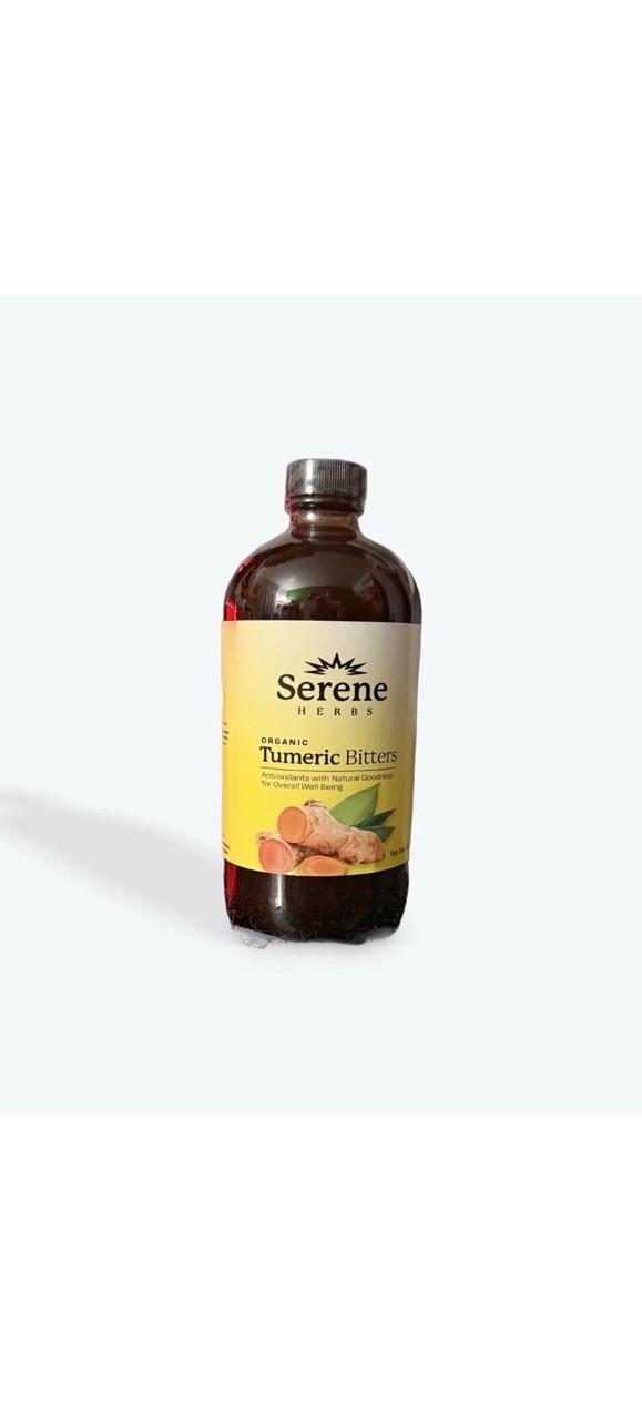 Serene Herbs Organic Turmeric Bitters 16oz