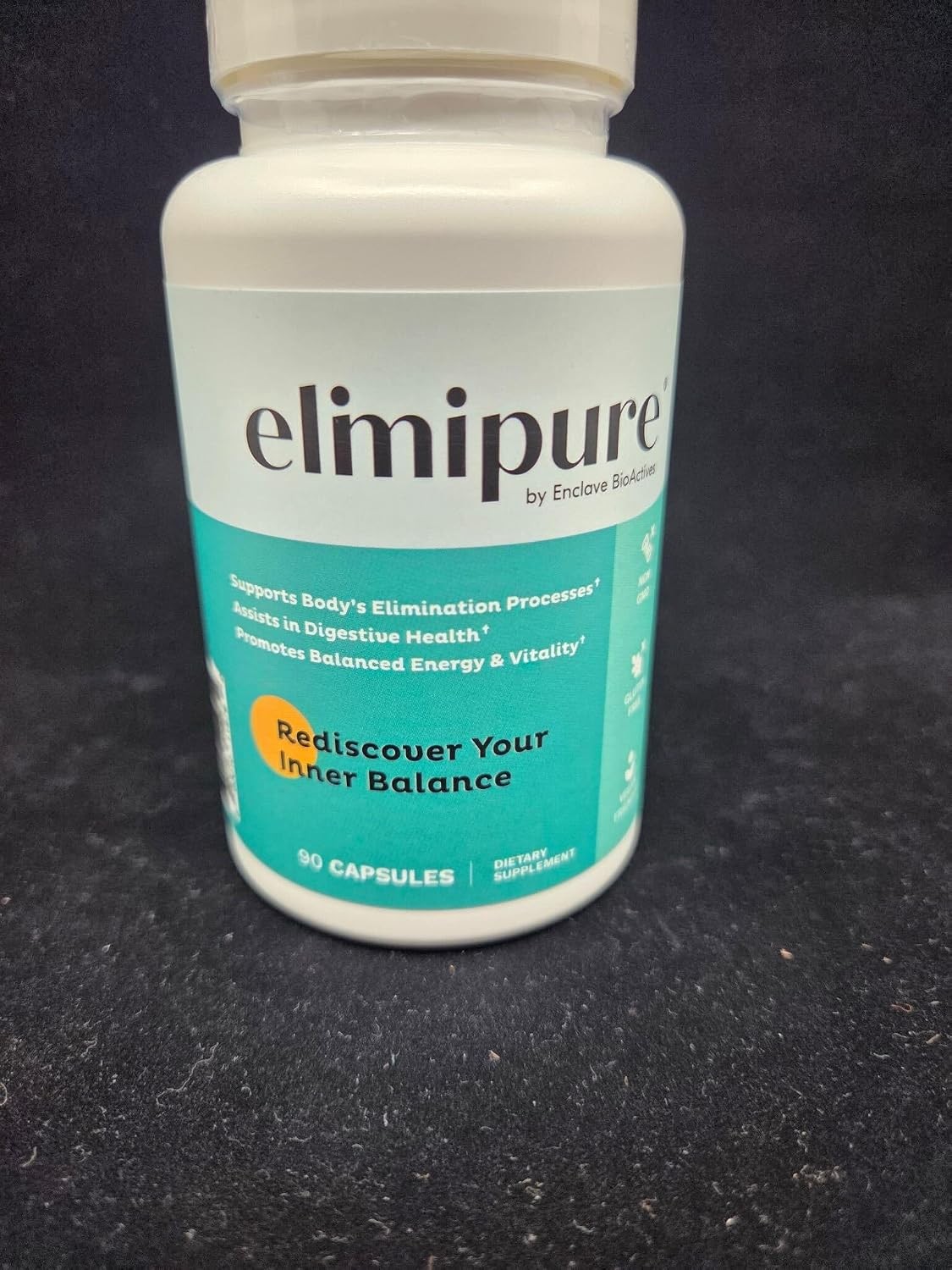 Elimipure Daily Gut Care Capsules Herbal Intestinal Cleanse Detox Supplement