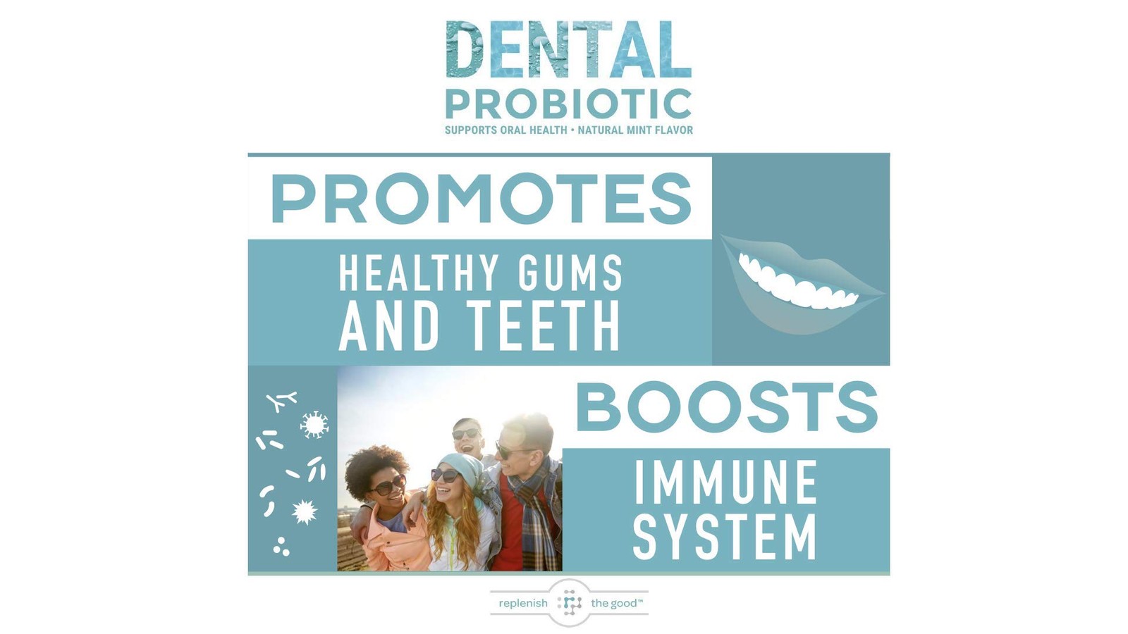 Dental Oral Probiotic, 60 Chewable Tablets – Supplements w/BLIS K12 & M18 – B…