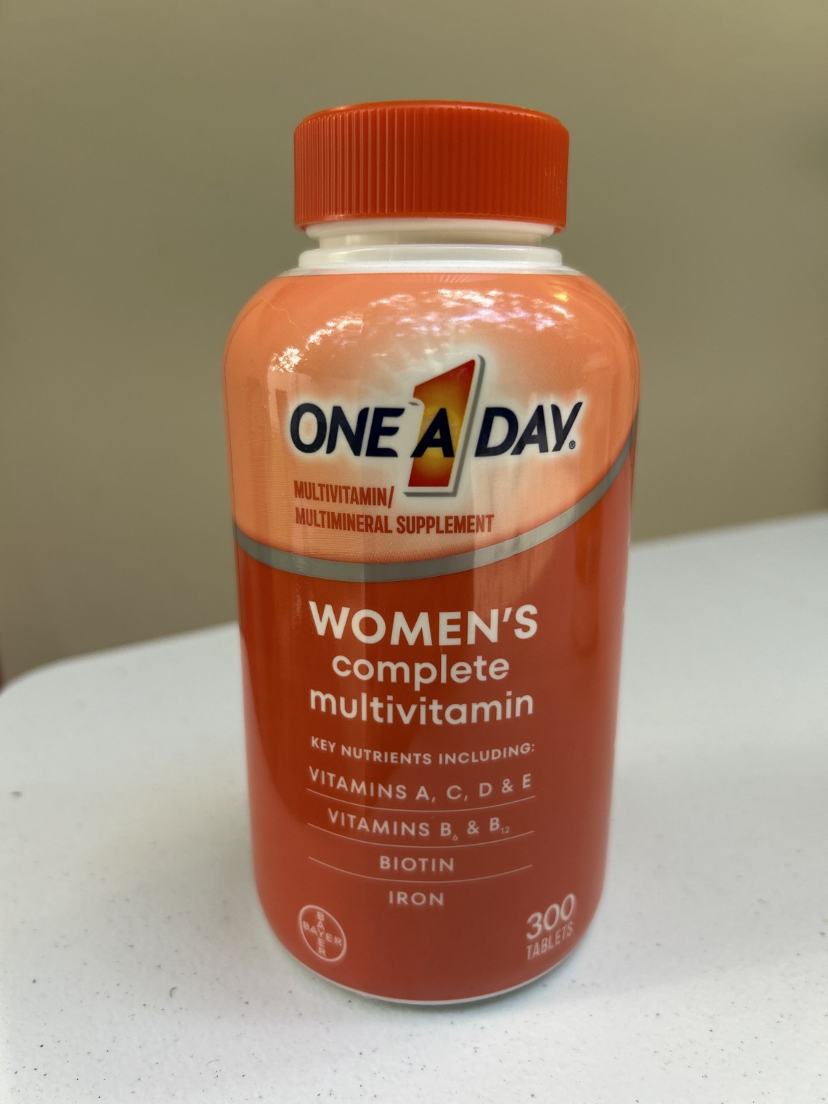 Lot of 15 One A Day Women’s Complete Multivitamin 300 Tablets EXP 01/2028