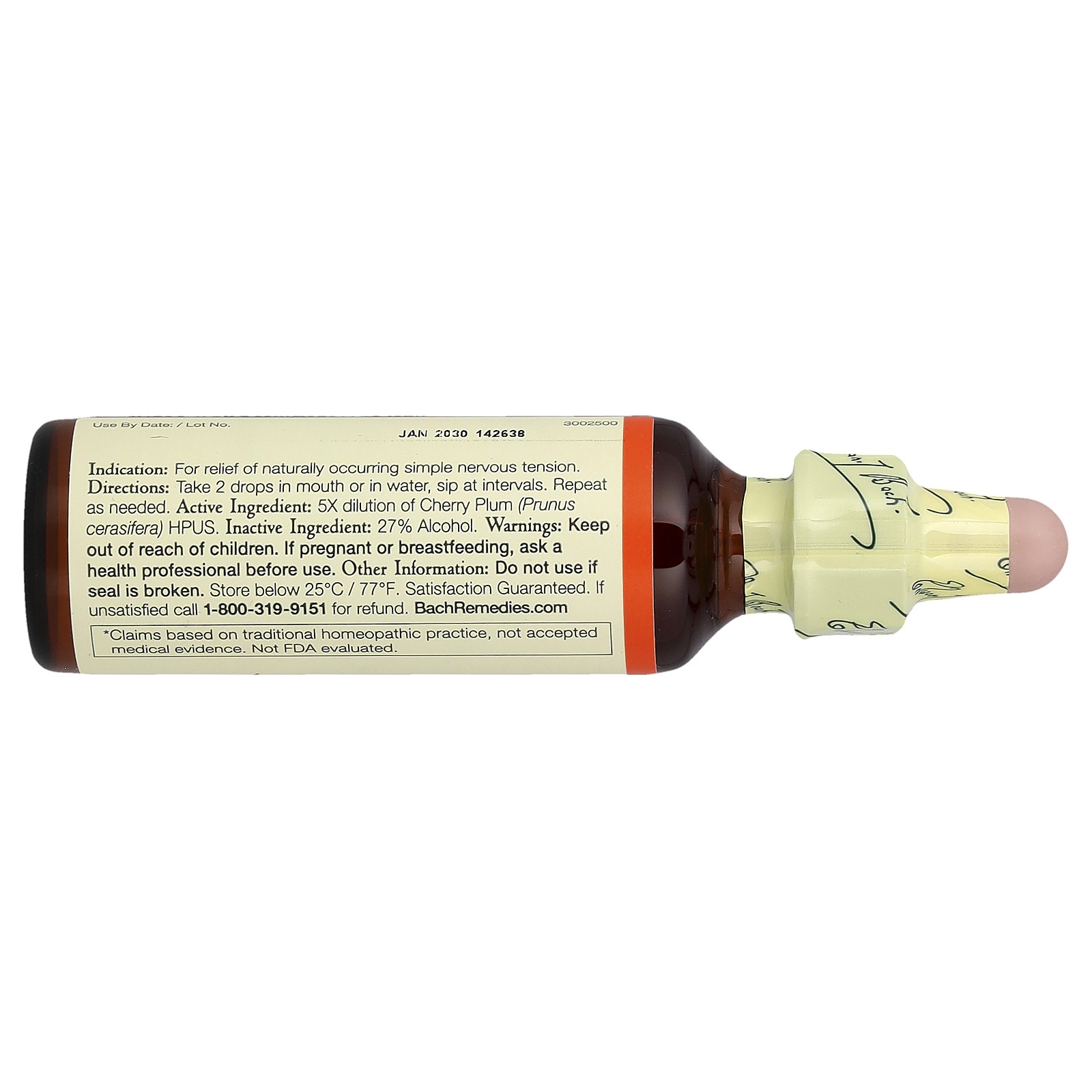 Original Flower Remedies, Cherry Plum, 0.7 fl oz (20 ml)