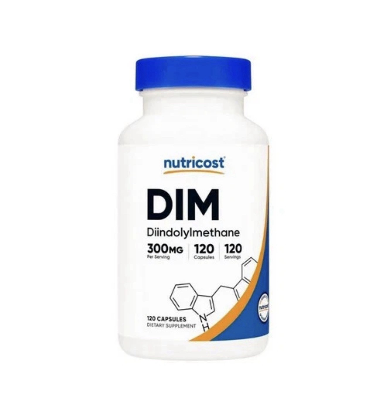 DIM Capsules 120 Count 300 Mg by Nutricost