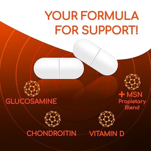 X Ray Dol Triple Action Joint Support Supplement with Glucosamine 1500mg, Chondr