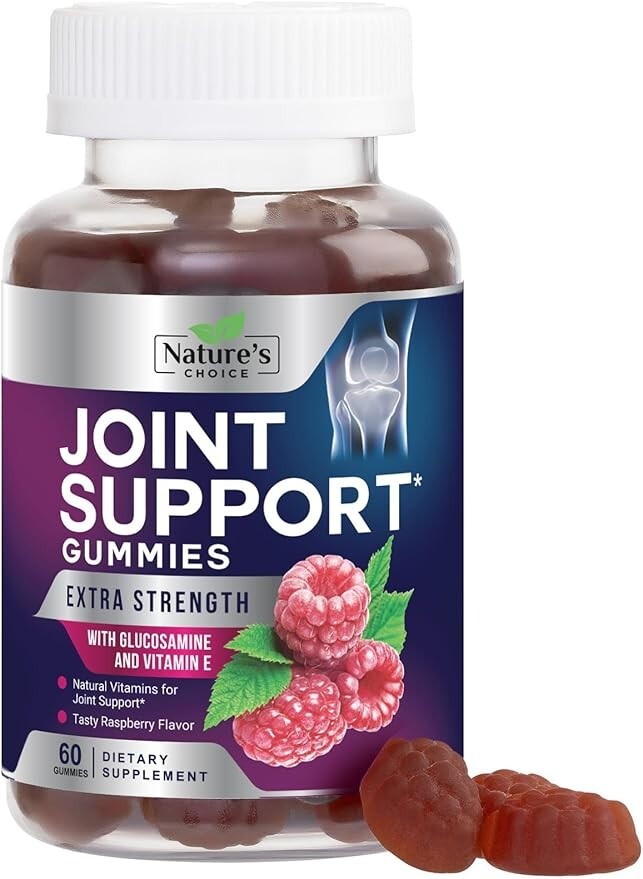 Joint Support Gummies Extra Strength Glucosamine Gummy Supplement with Vitamin E