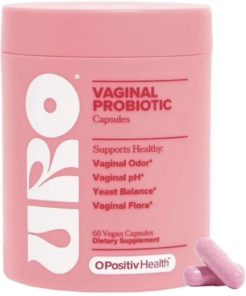 1PACK URO O Positiv Vaginal Probiotics for Women pH Balance w/ Prebiotic New