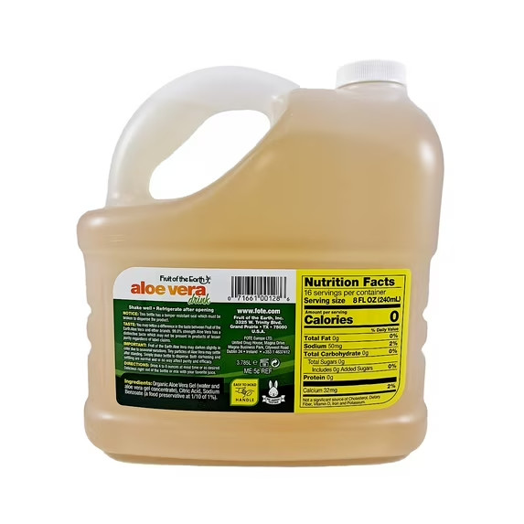 Fruit of the Earth Health & Wellness Aloe Vera Drink – 128 fl oz