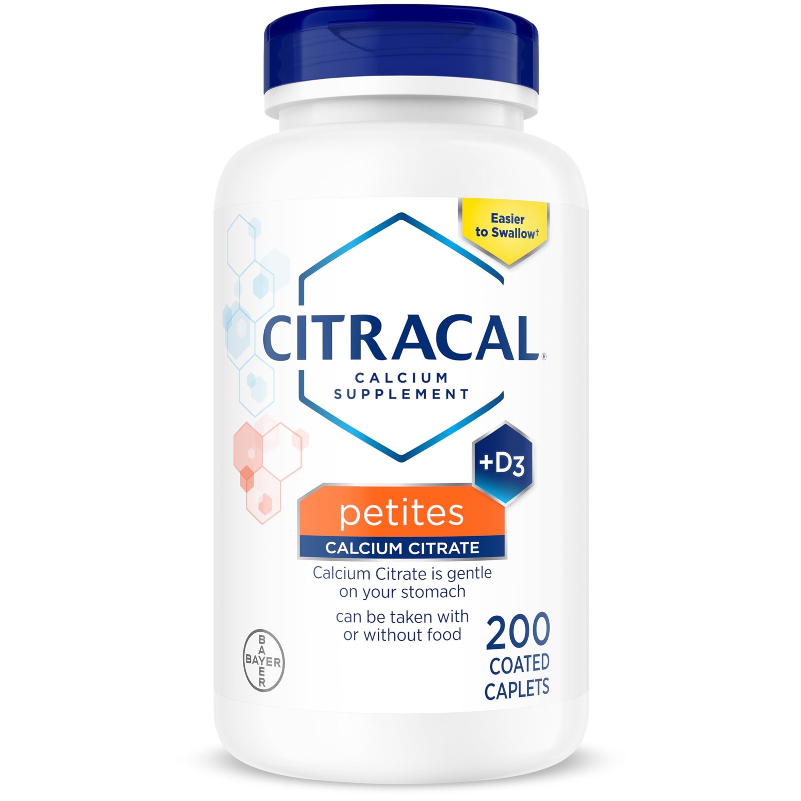 Citracal Petites, 400 mg Calcium Citrate, 200 Count (Pack of 1), Petites