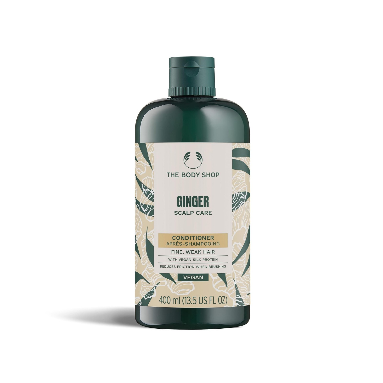 The Body Shop Ginger Scalp Care Conditioner | For Fine, Weak Hair USA Fast Ship