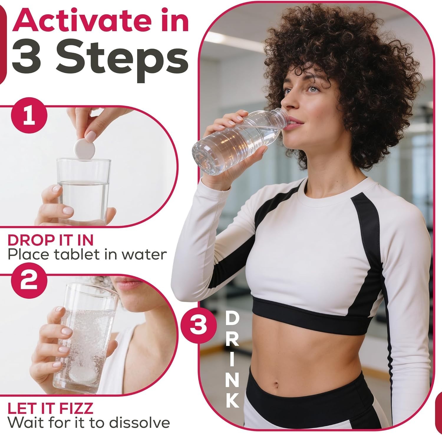 Hydrogen Water Tablets with Magnesium – 12 PPM Molecular Hydrogen Tablets for Dr
