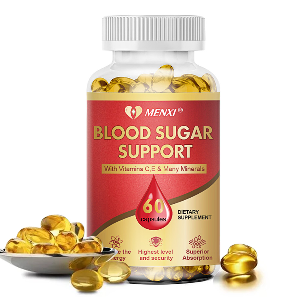 Blood Sugar Support 60ct Glucose Support Alpha Lipoic Acid Cinnamon Magnesium