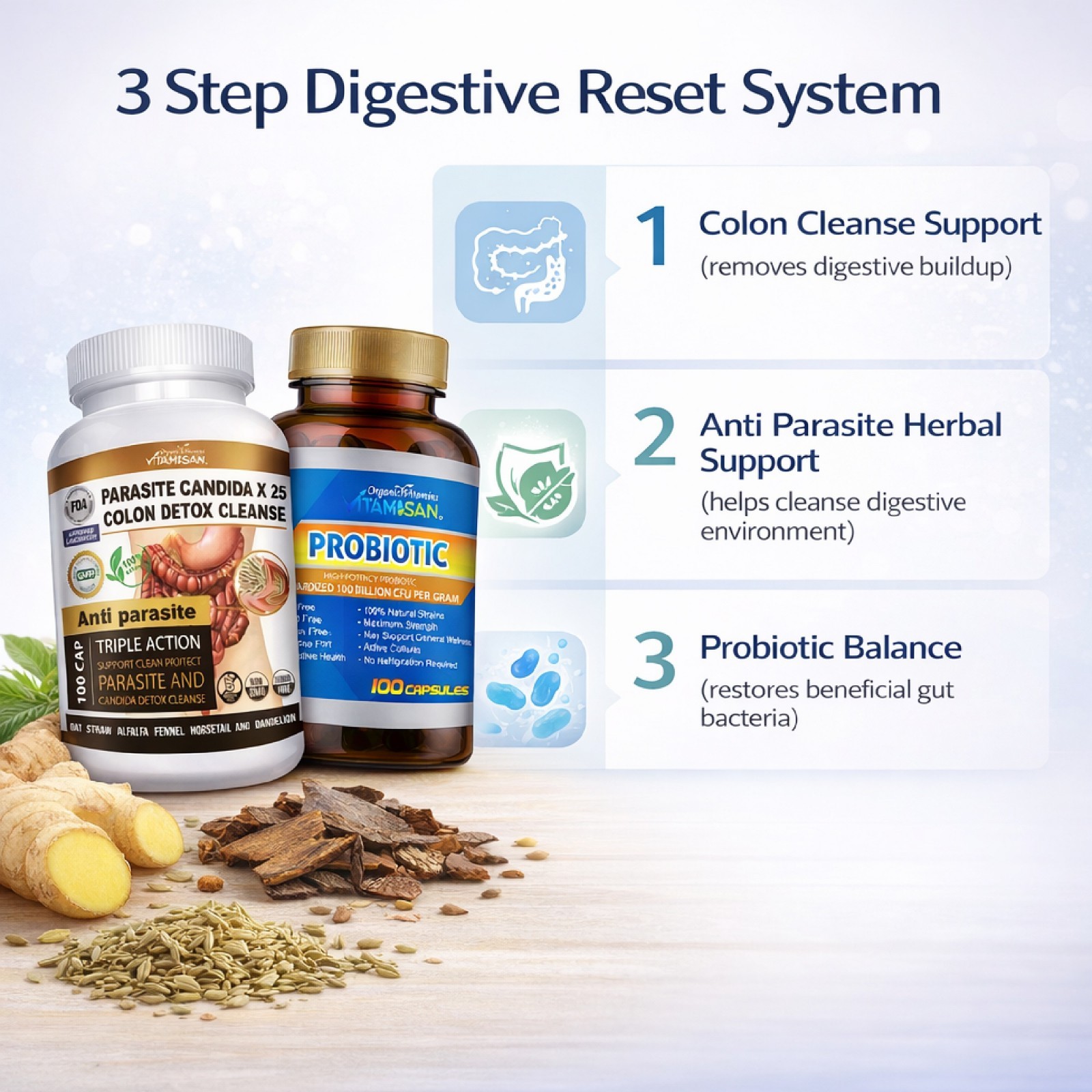 Probiotic Bacticontrol Cell Support Bacterium Colon Biotrix Bacti Supre Control