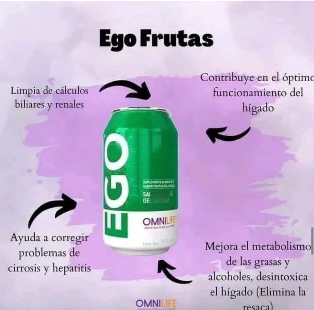 Omnilife Ego Frutas Del Bosque (12 latas ) 355 Milliliter