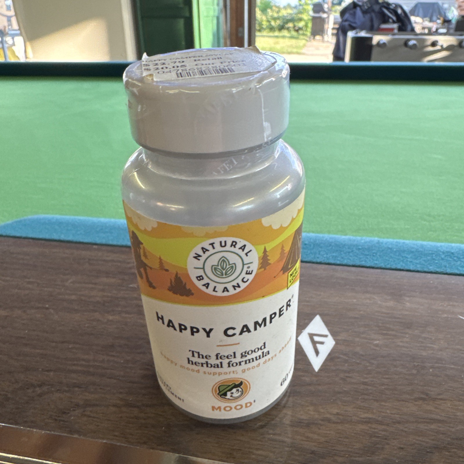 Natural Balance Happy Camper The Feel Good Herbal Formula-Vegetarian Caps-60 Ct