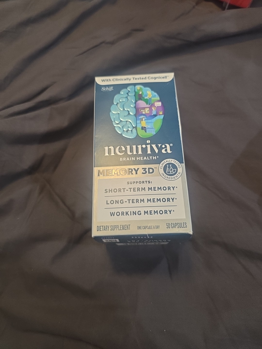 Neuriva Memory 3D Brain Health, 30 Caps Exp. 06/2027