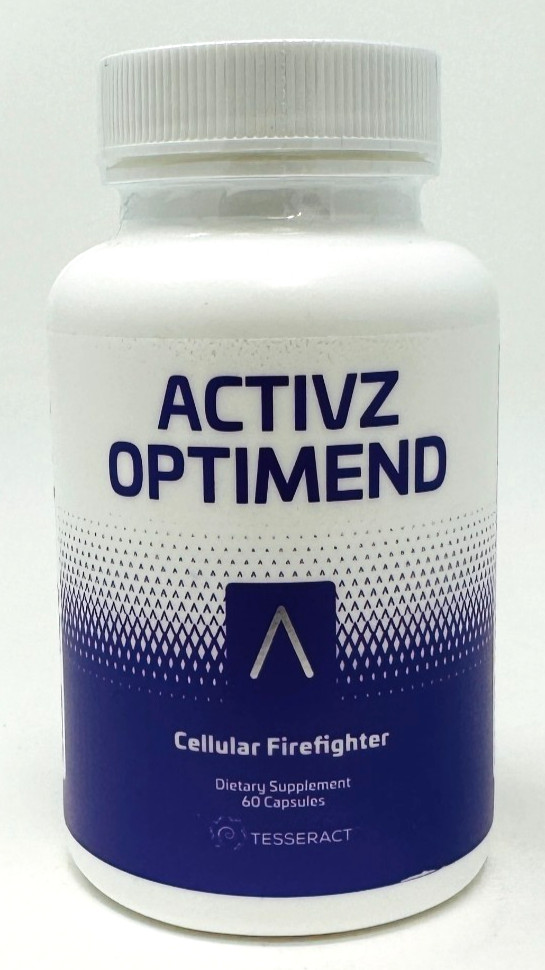 ACTIVZ Optimend Cellular Firefighter 60 Capsules – New /Sealed EXP 11/2026