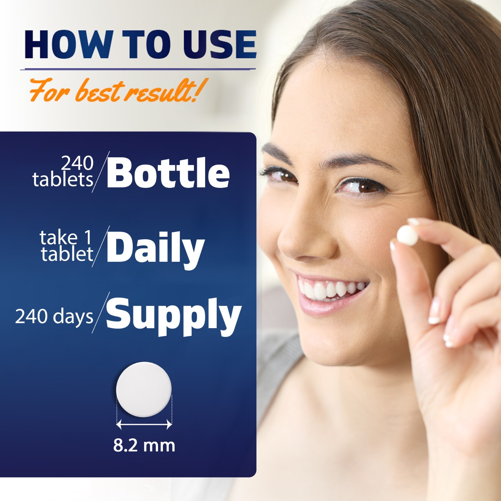 Vitamatic Lactase Enzyme 9000 FCC 240 Tablets