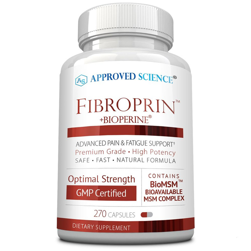 Approved Science Fibroprin – Ease Nerve And Muscle Aches – Improve Mobility –