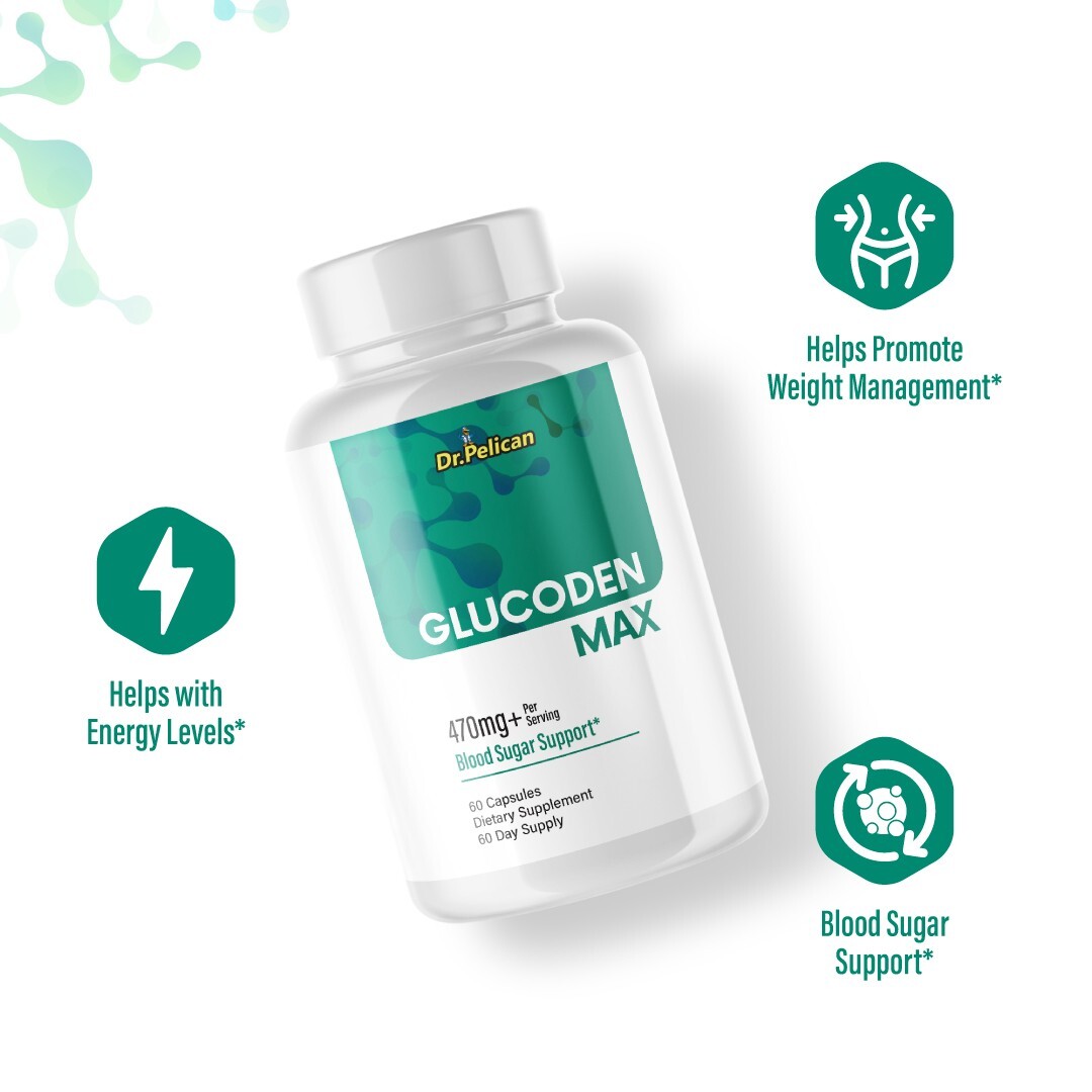 Glucoden Max- Blood Support- 4 Bottles- 240 Capsules