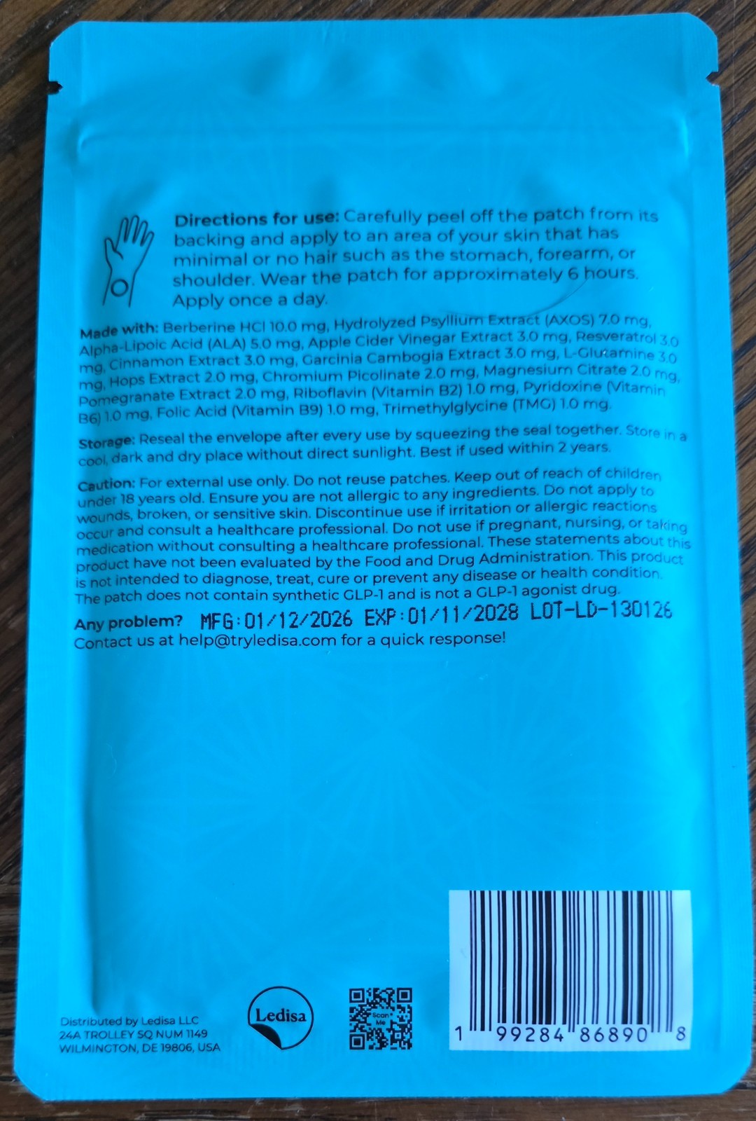 Berberine Patches | Berberine Patch with L-Glutamine, Garcinia Cambogia, Resv…