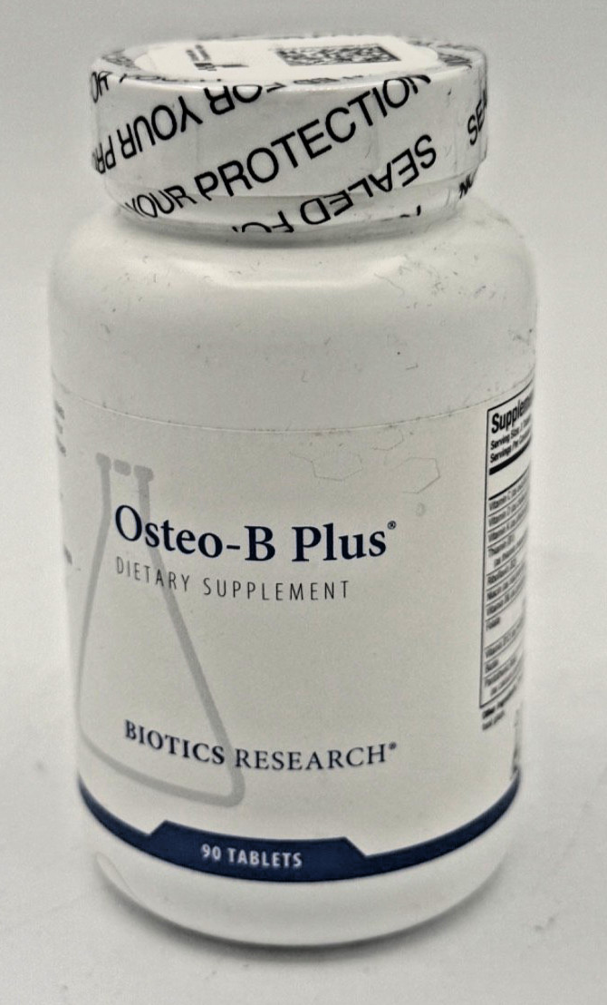 Biotics Research Osteo B Plus Optimal Bone Health Support, 90 Tab, Exp 08/2026