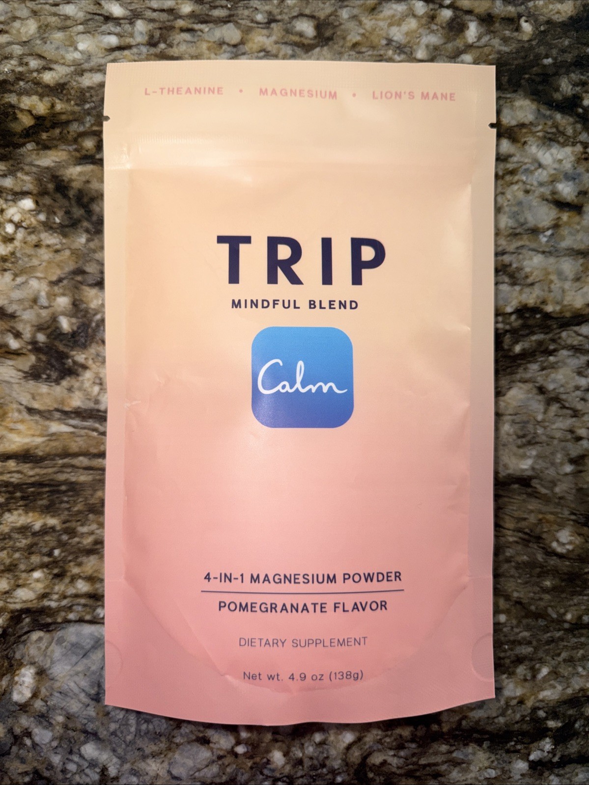 Trip Mindful Blend Magnesium Lion’s Mane, Powder Electrolyte Drink Pomegranate