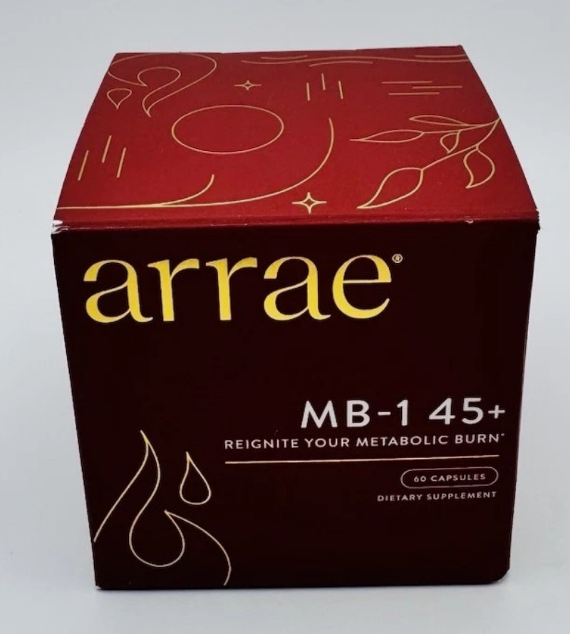 Arrae MB-1 45+ Natural Dietary Supplement Metabolism & Energy Support 60 Capsule
