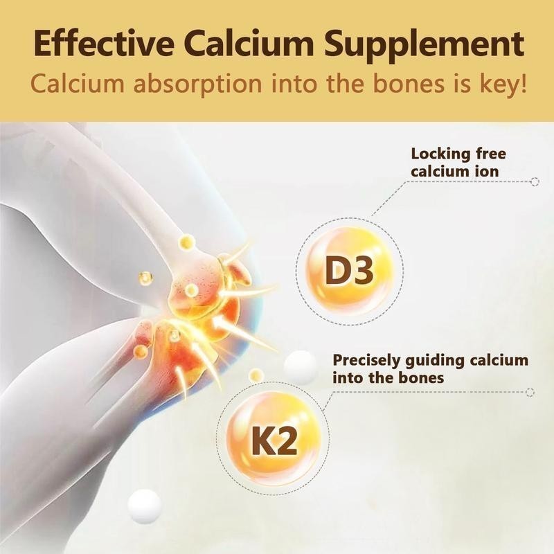 NEW Vitamin D3 5000 IU with K2 MK7 250 Veggie Softgels Bone Immune Support