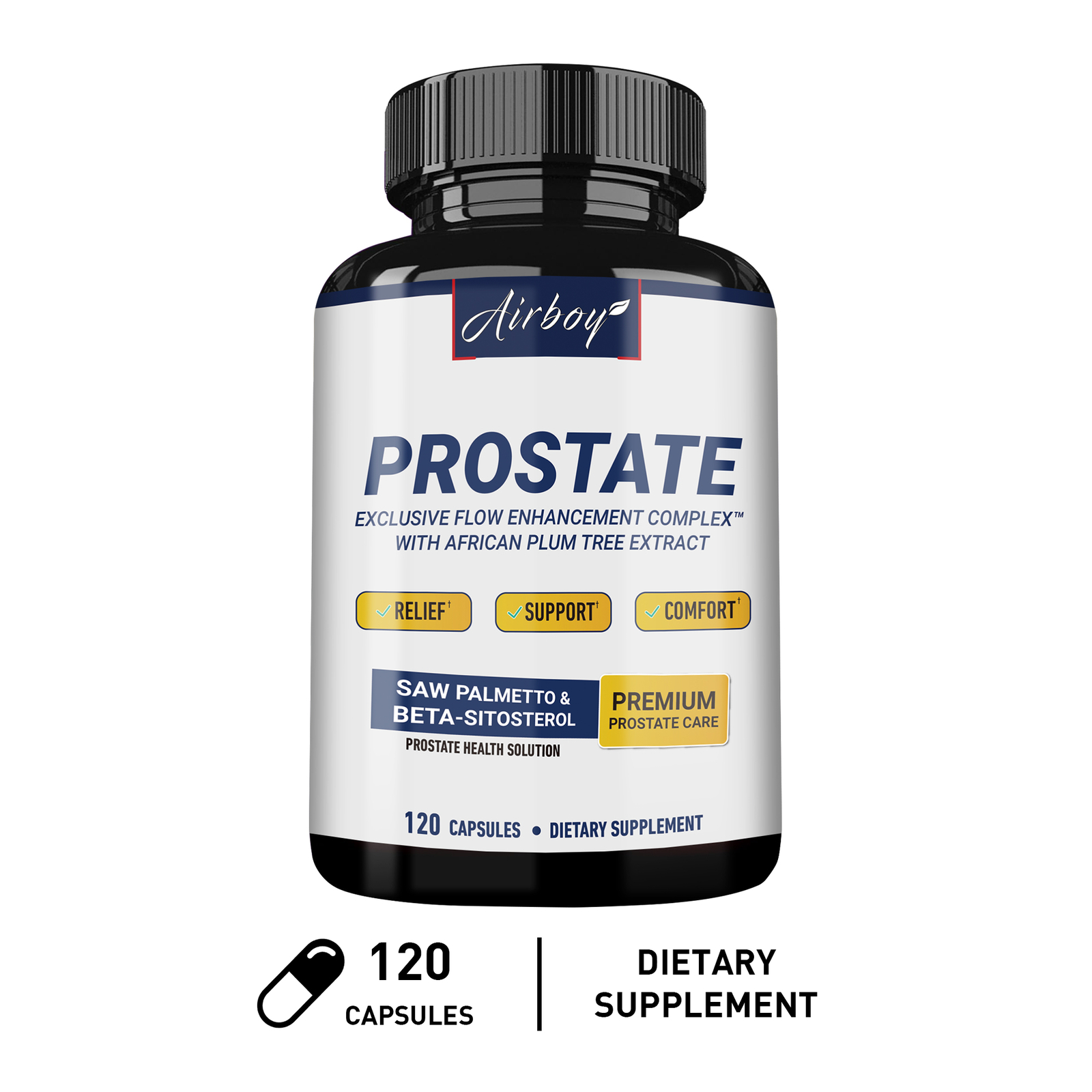 120pcs Prostate – Saw Palmetto – Improve Urinary and Maintain Healthy Prostate
