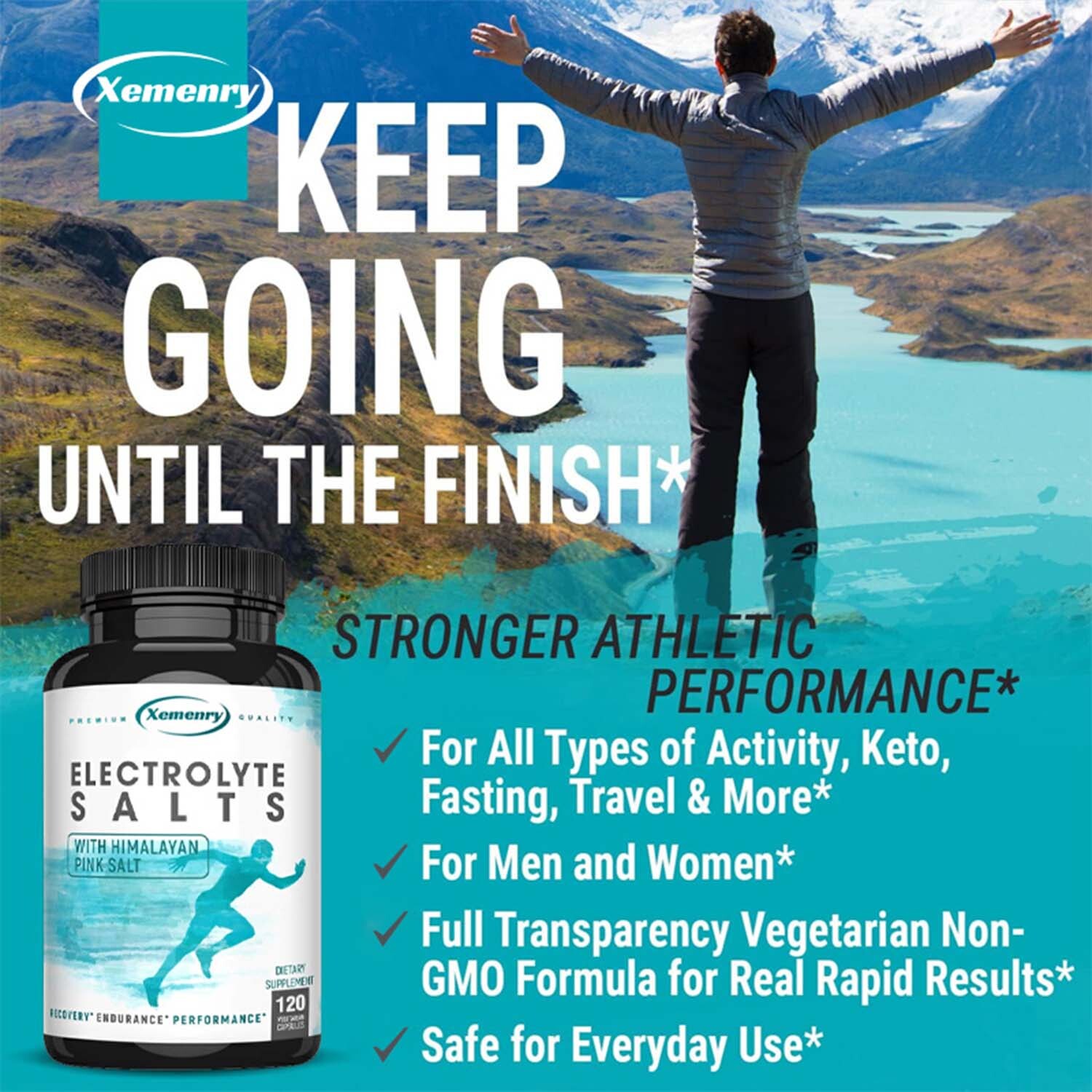 Electrolyte Salts-Sodium,Potassium,Magnesium – Energy Boost, Strength, Recovery