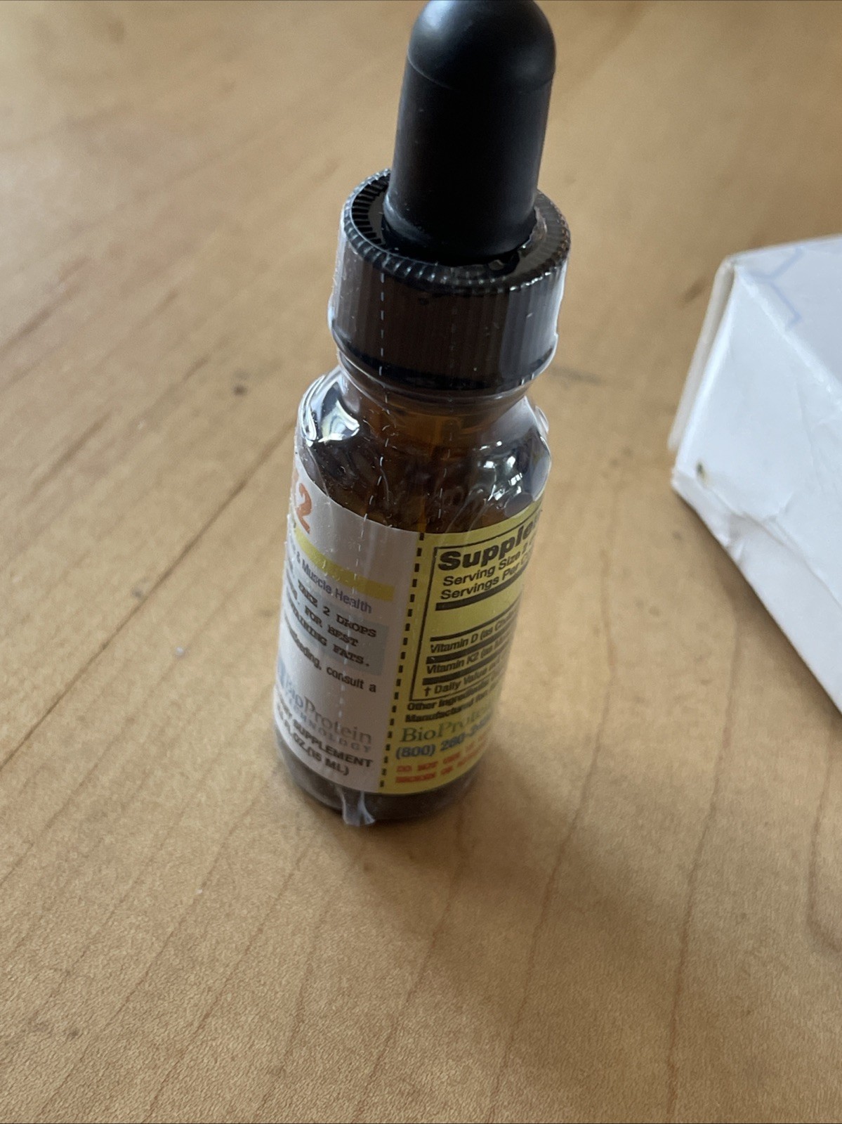 BioProtein Technology D3 – K2 Vitamin Complex 0.5oz/15ml New In Box
