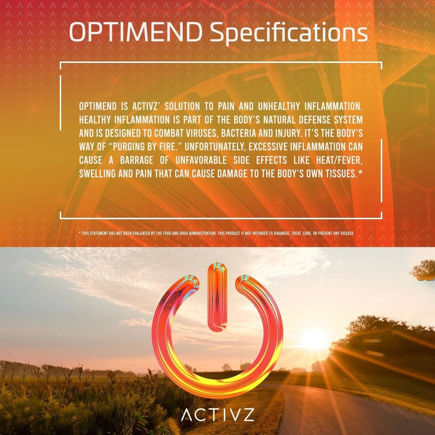 NEW ACTIVZ Optimend – Advanced Joint Mobility and Comfort Support