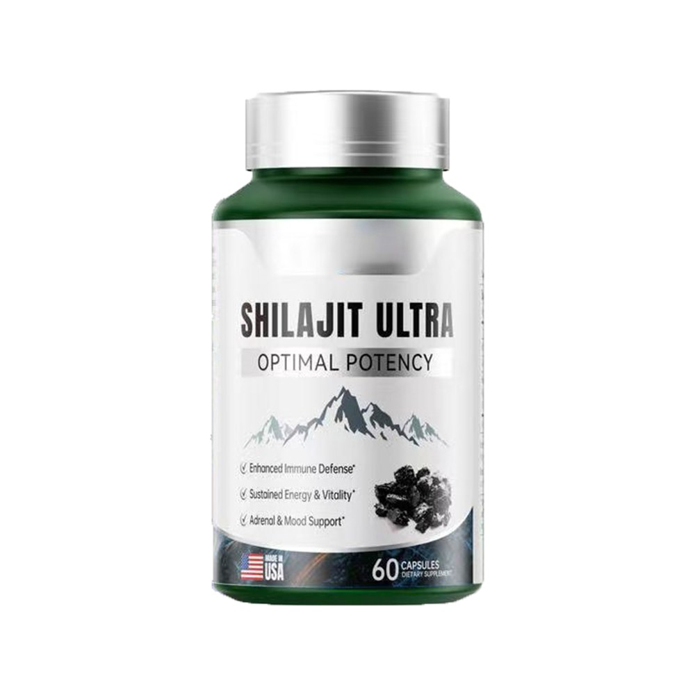 Shilajit Clean Ultra Optimal Potency, Shilajit Extract with L-Arginine, 60 Count