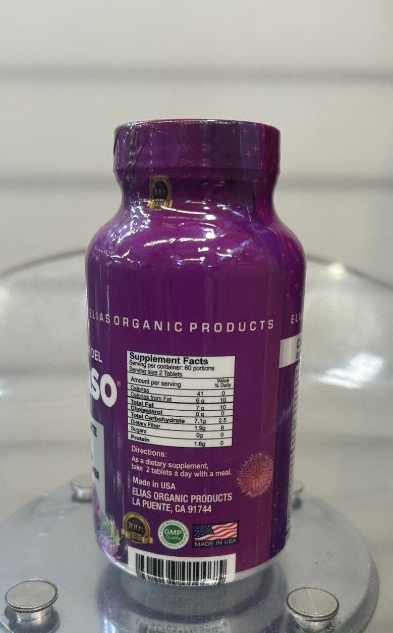 Elias Organic HIGADO GRASO 750mg 60 Tab Detox