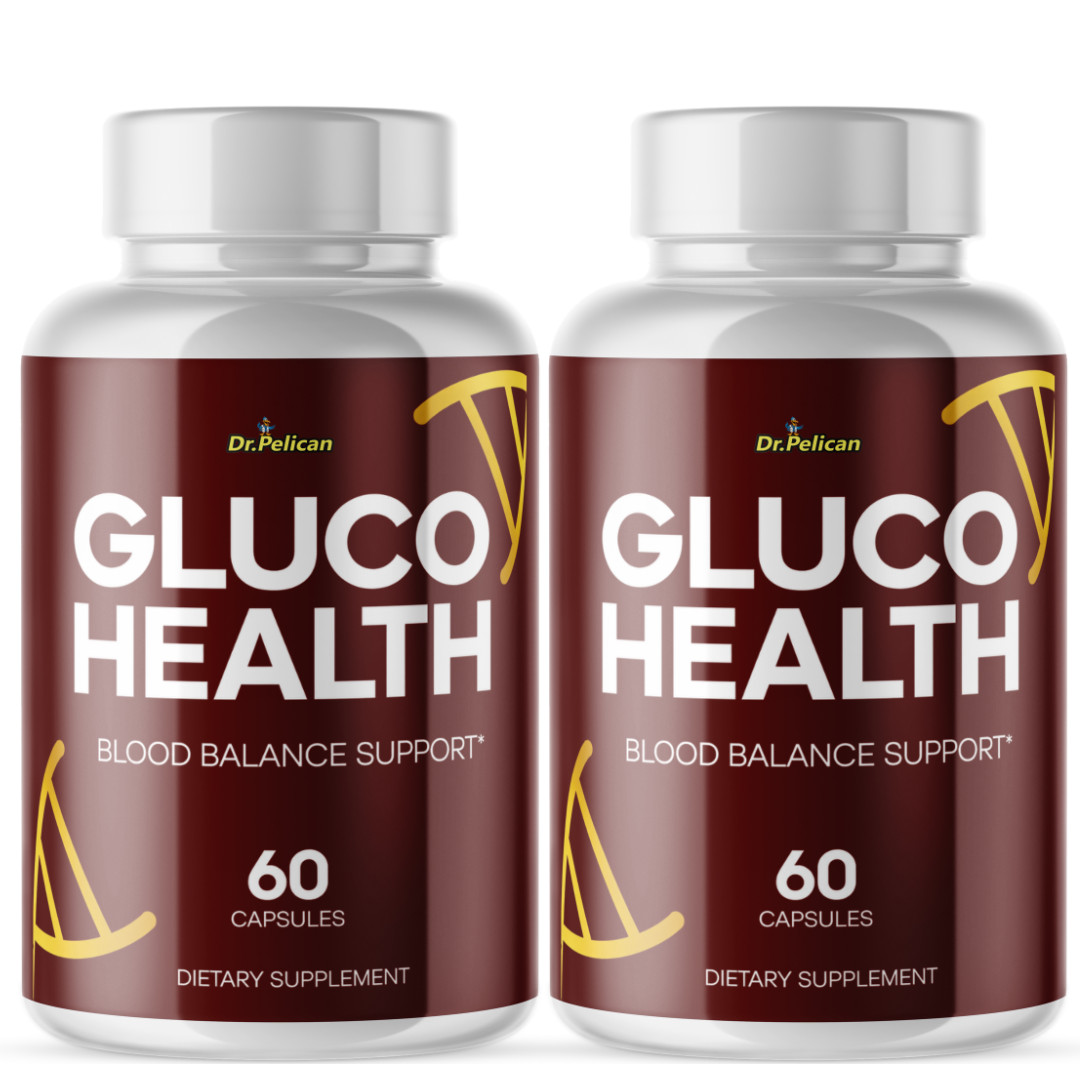 Gluco Health- Blood Support- 2 Bottles- 120 Capsules