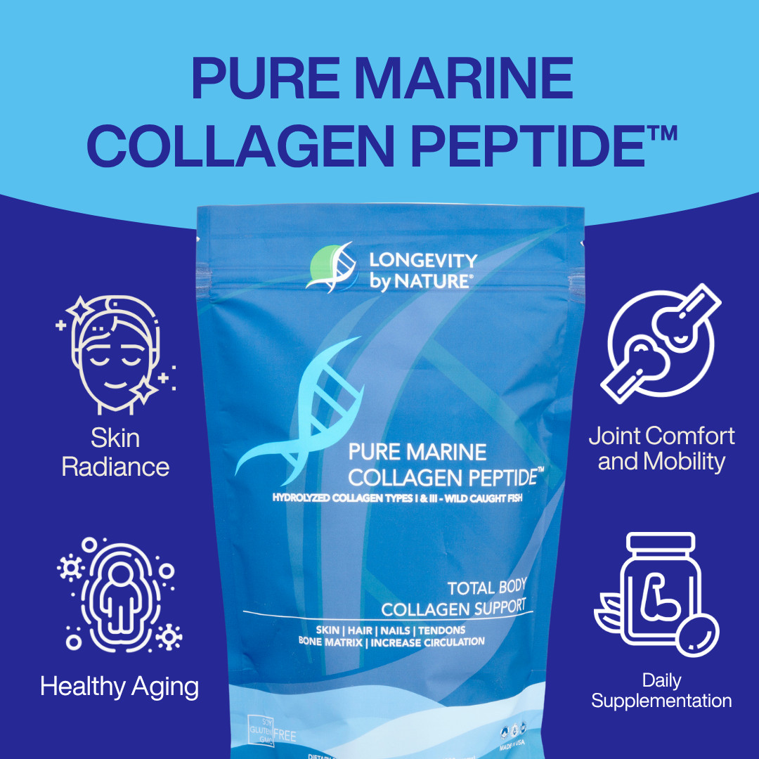 HYDROLYZED COLLAGEN PEPTIDE POWDER TYPE I & III FOR TOTAL HEALTH!